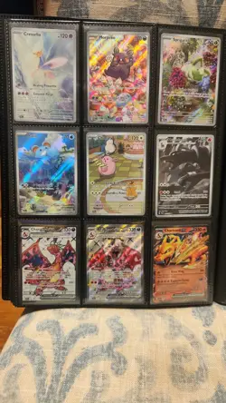 Pokemon TCG Binder Lot . 144 Cards , IRs, FAs, GXs , And Promos. - Image 1
