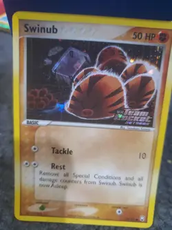 Swinub 79/109 VLP - Team Rocket Returns Pokemon Card Holofoil - Image 1