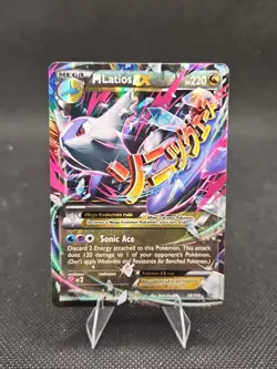 Pokemon TCG Mega M Latios EX Holo Ultra Rare Card Roaring Skies 59/108 MP - Image 1