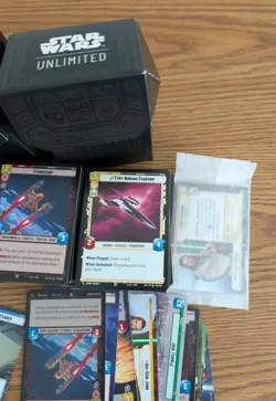 Star Wars Unlimited Bulk Lot 300+ Cards C/UC/R/L Mix Of Foil/Hyperspace - LOF ++ - Image 4