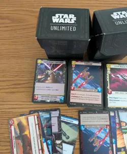 Star Wars Unlimited Bulk Lot 300+ Cards C/UC/R/L Mix Of Foil/Hyperspace - LOF ++ - Image 5