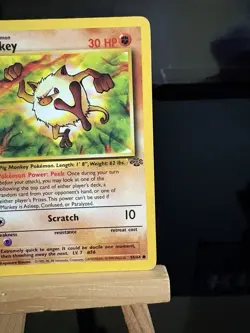 MANKEY - 55/64 Jungle Set - LP WotC - Regular Common - Pokemon TCG Card - Image 3
