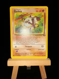 MANKEY - 55/64 Jungle Set - LP WotC - Regular Common - Pokemon TCG Card - Image 4