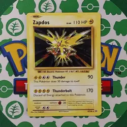 Zapdos 42/108 XY Evolutions Holo NM Pokemon Card English - Image 1