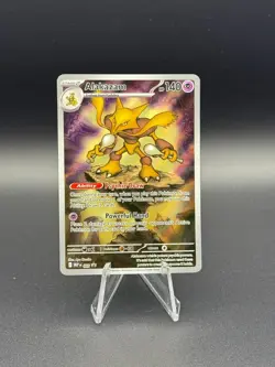 Alakazam 009 Me: Mega Evolution Promo Holo Pokemon Card Mint - Image 1