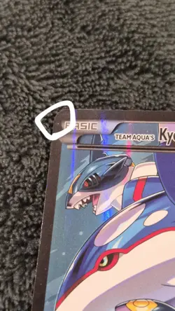 Pokemon TCG Team Aqua's Kyogre-EX Double Crisis Holo Card 6/34 - Image 3