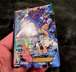 Pokemon TCG Team Aqua's Kyogre-EX Double Crisis Holo Card 6/34 - Image 4