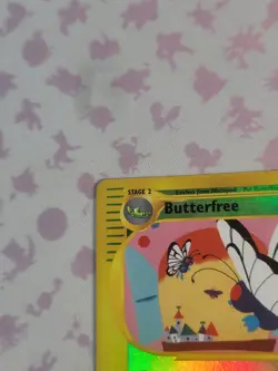 Pokemon TCG Butterfree Expedition Base Set Holo Card 5/165 Rare MP Holo - Image 3