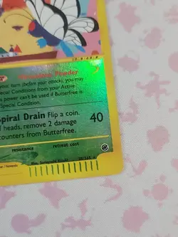 Pokemon TCG Butterfree Expedition Base Set Holo Card 5/165 Rare MP Holo - Image 5
