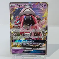 Tapu Lele GX - 60/145 - Pokemon Guardians Rising Sun & Moon Ultra Rare Card - Image 1