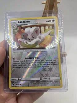 Pokemon Card Cinccino Crimson Invasion Reverse Holo 86/111 LP - Image 3
