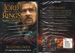 LOTR TCG Bloodlines Boromir Starter Deck 63-Card Sealed CCG Card Game - Image 1