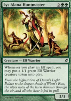 1x Lys Alana Huntmaster Light Play MTG Magic - Kid Icarus - - Image 1