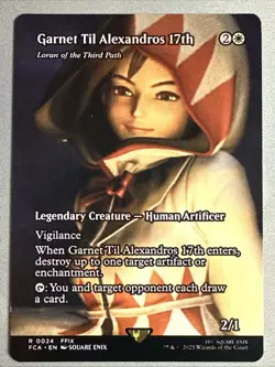 MTG / Garnet Til Alexandros 17th / FCA / #24 / Regular (Showcase) / Rare / NM - Image 1