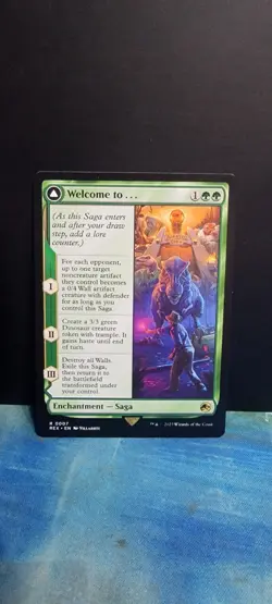 Magic The Gathering Jurassic world collection Welcome to... Borderless - Image 1