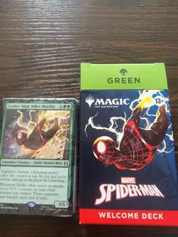 Marvel's Spider-Man - Welcome Deck (Green) MTG - Image 1