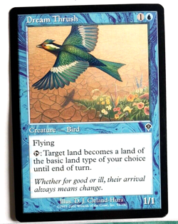 Dream Thrush 53/350 Invasion MTG Magic the Gathering LIGHTLY PLAYED LP - Image 1