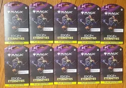 Lot Of 5 Magic, The Gathering: EDGE OF ETERNITIES PLAY BOOSTER PACKS New/Sealed - Image 1