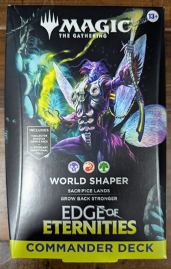 Magic the Gathering Deck Commander Deck Edge of Eternities World Shaper SEALED - Image 1