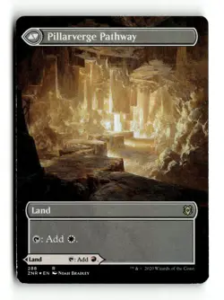 MTG | Needleverge Pathway | ZNR | Foil | Moderately Played | English - Image 2