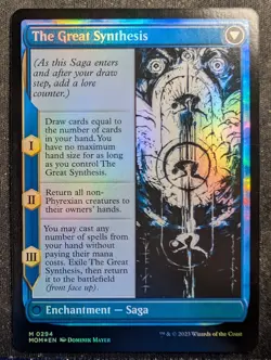 Jin-Gitaxias - Borderless Showcase Foil - Phyrexia All Will Be One (MTG) - Image 2