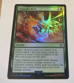 Chocobo Kick - Foil - Final Fantasy #0178 MTG Magic The Gathering - Image 1