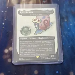 Gary, The Snail Borderless Foil MTG Single, Secret Lair, Mythic 1929 NM - Image 3