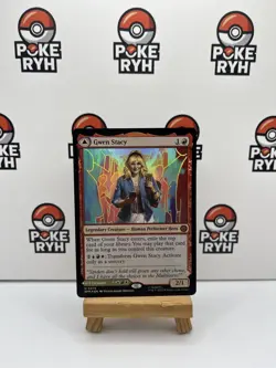 Foil Gwen Stacy Mythic Rare 0078 Ghost-Spider MTG Magic Spider-Man - Image 1