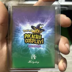 Rambo (Pikachu) #E25 - Pink Holo Box Hit Electric Pikachu Cosplay - Pokemon - Image 3