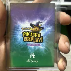 Rambo (Pikachu) #E25 - Pink Holo Box Hit Electric Pikachu Cosplay - Pokemon - Image 4