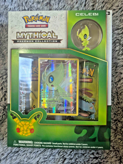 Mythical Pokemon Collection Box Celebi XY111 Promo Sealed New 2x Generation Pack - Image 1