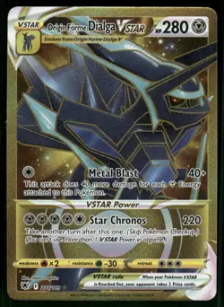 Origin Forme Dialga VSTAR - (Secret) 210/189 Secret Rare Holo NM Pokemon SWSH10: - Image 1