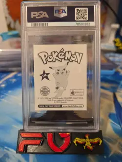 1999 POKEMON MERLINS 146 MOLTRES STICKER PSA 10 GEM MT - Image 2