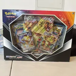 Pokemon TCG MEOWTH VMAX Special Collection Factory Sealed Box NEW - Image 1