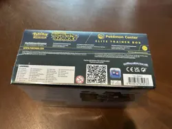 TCG Surging Sparks Pokemon Center Elite Trainer Box Factory Sealed ETB New - Image 5