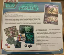 Pokemon TCG SEALED Twilight Masquerade Elite Trainer Box ETB NEW - Image 2