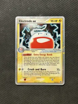 Pokemon TCG Electrode ex 107/112! LP Condition! See Description! - Image 1