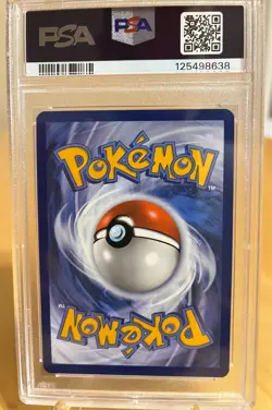 2025 Misty's Psyduck Pokemon Destined Rivals Illustration Rare #193/182 PSA 9 - Image 2