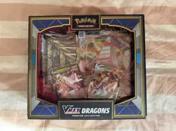 Pokemon VMAX Dragons Premium Collection Box Rayquaza New Sealed Evolving Skies - Image 3