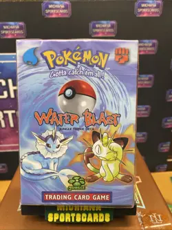 Pokemon TCG Water Blast Jungle Theme Deck Sealed - Wizards of The Coast (1999) 742818060691 - Image 1