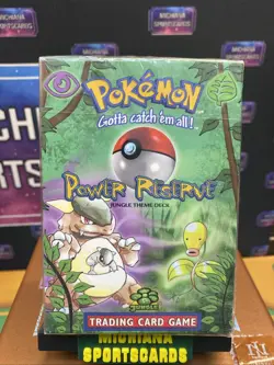 Pokemon TCG Power Reserve Jungle Theme Deck Sealed (Wizards of The Coast 1999) 742818060653 - Image 1