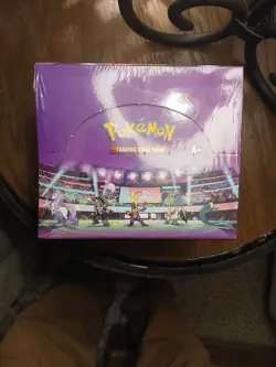 Sealed Pokemon Galar Power Mini Tin Display Box (10 Tins Included) - Image 1