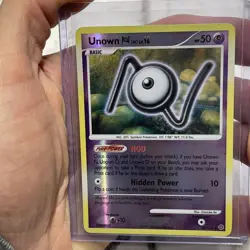 Unown [N] 69/132 Reverse Holo Secret Wonders Pokemon TCG LP Nintendo Uncommon - Image 1