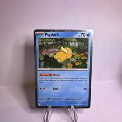 Pokemon TCG Psyduck 007 Me: Mega Evolution Black Star Promo Holo - Image 1