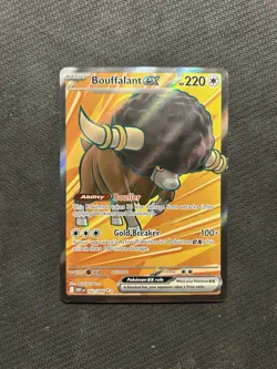 Pokemon TCG Bouffalant ex 162/086! NM Condition! See Description! - Image 1