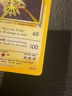 Pokemon TCG - Zapdos 19/110 Legendary Collection (2002) - Holo Rare LP - Image 5
