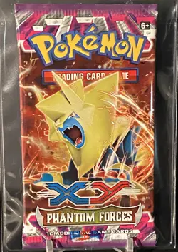 Pokemon XY Phantom Forces Booster Pack (Manectric Art) Factory Sealed - Image 1