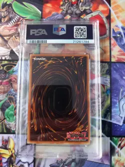 PSA 9 2005 Rocket Warrior CT2-EN005 Secret Rare Yugioh - Image 2