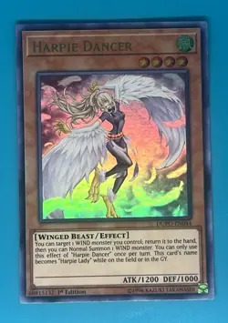 Yugioh Harpie Dancer DUPO-EN044 1st Edition Foil - Image 1