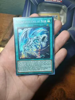 Yugioh Vision With Eyes Of Blue Secret Rare 1st Edition NM MP23 - Image 1